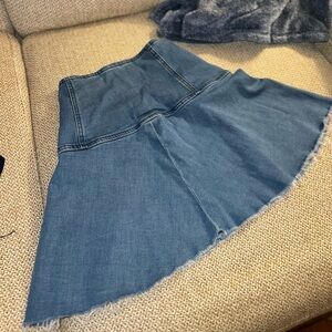 Free People Denim Skirt